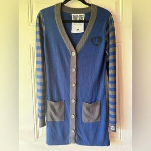 Harajuku Lovers Angora Blend Sweater Cardigan/Dress